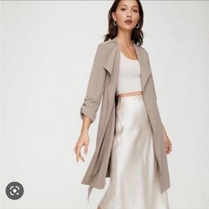 NWOT Aritzia Babaton Duster in Khaki